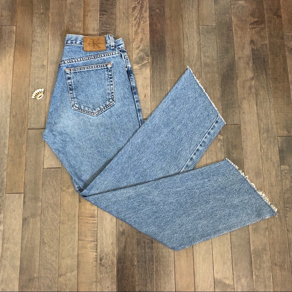 Vintage Calvin Klein Custom Cropped Jeans!!!